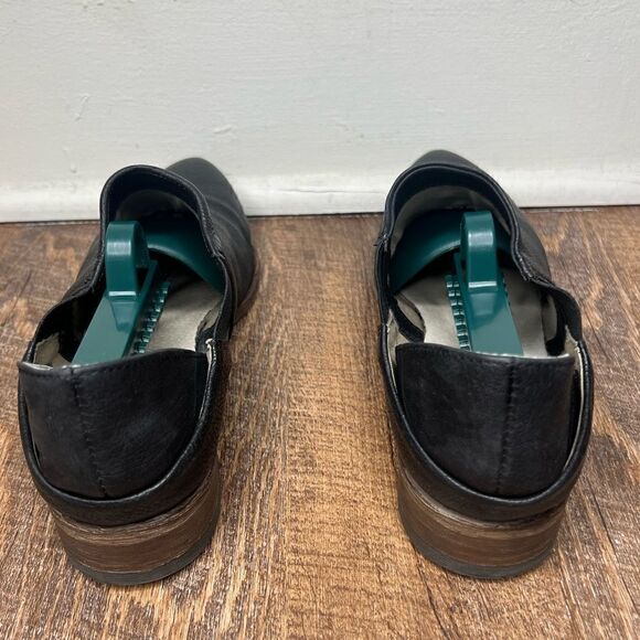 Free People x Lavorazione Artigiana Black Leather Ankle Bootie/Convertible Mules - Picture 4 of 16